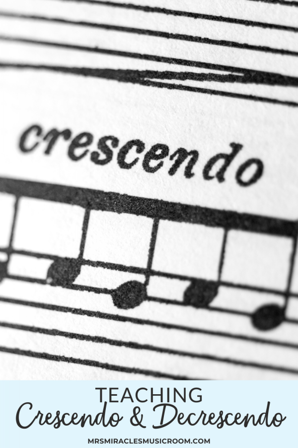 Decrendo Teaching Crescendo and Decrescendo - Aileen's Music Room